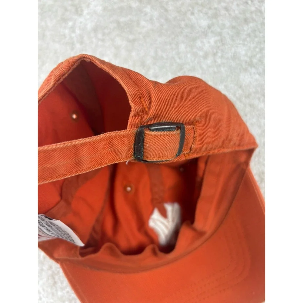 New York Yankees American Needle Burnt Orange Adjustable Metal Buckle Cap